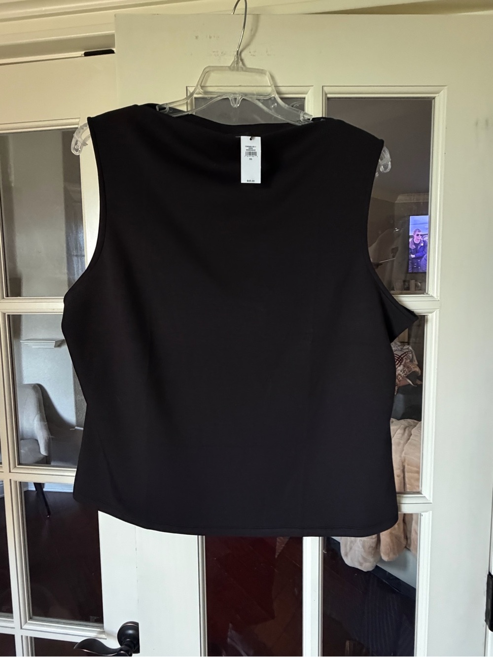 NWT Banana Republic Soft Touch Tank Black XXL
